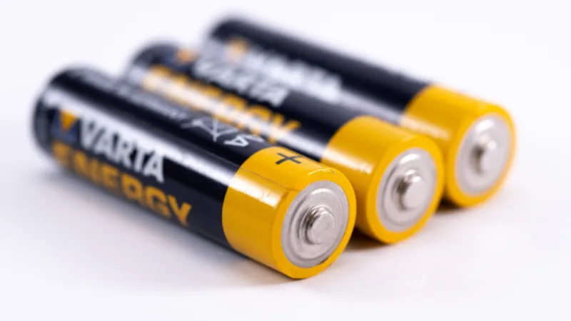 乾電池のイメージ